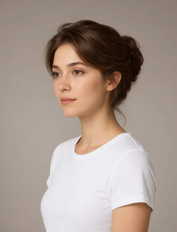 liangbatou winged updo by qwen image 2.1