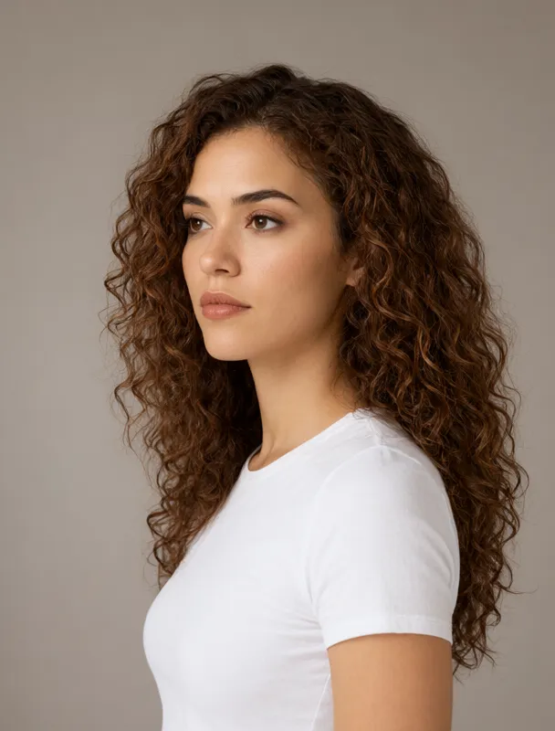 long spiral curls by qwen image 2.1