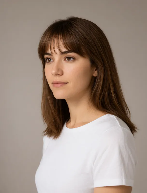 see through bangs by qwen image 2.1