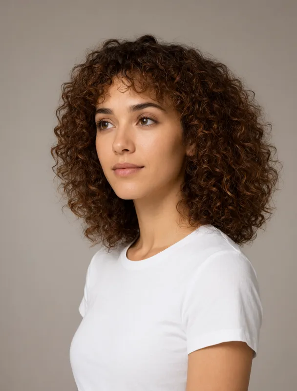 voluminous natural curls by qwen image 2.1