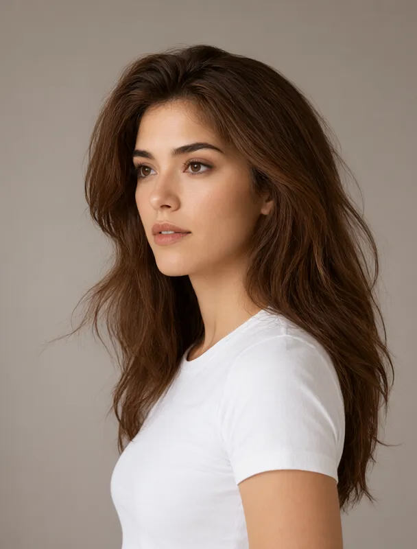 voluminous blowout by qwen image 2.1