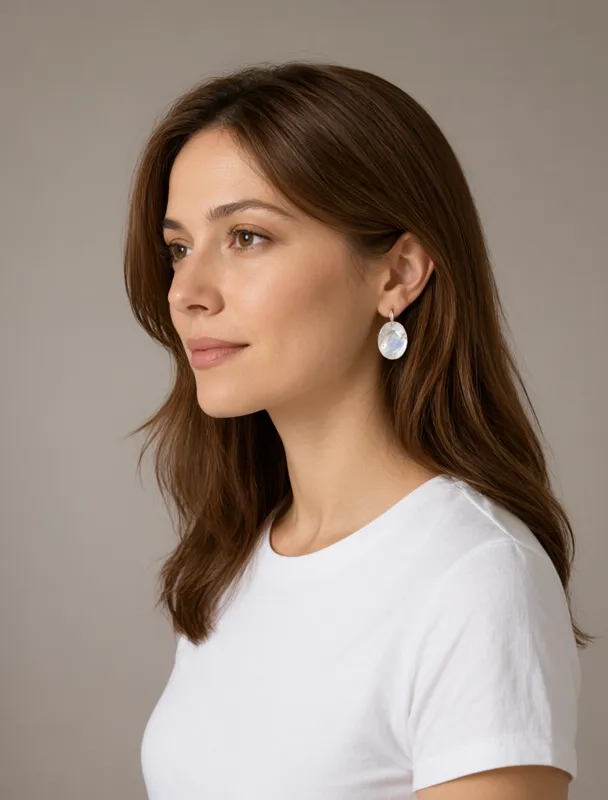 capiz shell earrings by qwen image 2.1