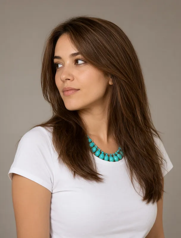 turquoise squash blossom necklace by qwen image 2.1