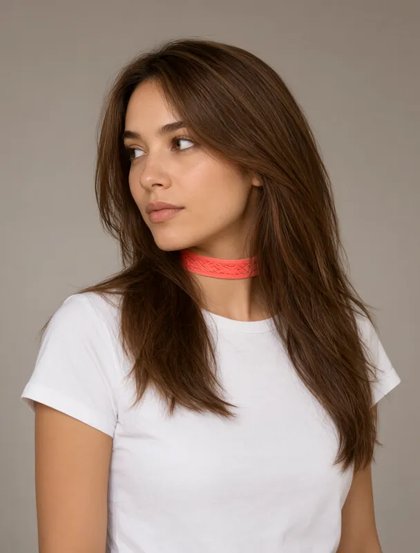 volendam coral choker by qwen image 2.1