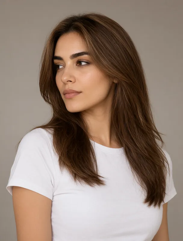 thick defined brows by qwen image 2.1