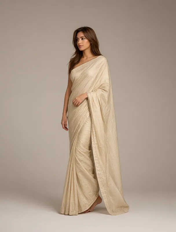everyday cotton saree by qwen image 2.1