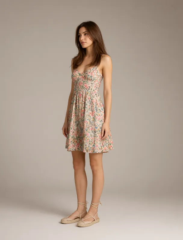 sundress with espadrilles by qwen image 2.1