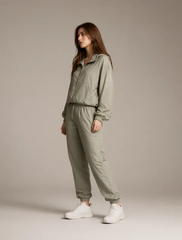 windbreaker with jogger pants by qwen image 2.1
