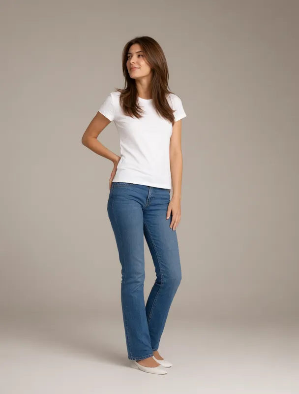 standing with one hand on her hip by qwen image 2.1