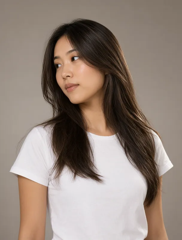peruvian of japanese descent by qwen image 2.1