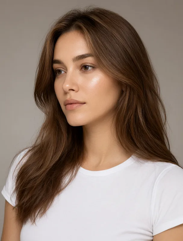 luminous glowing skin by qwen image 2.1