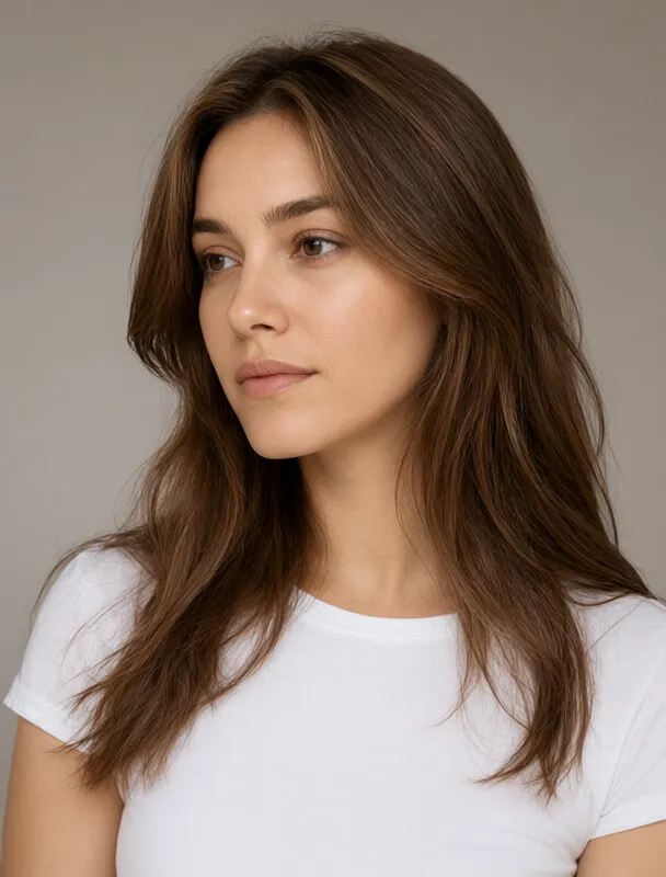 natural unretouched skin texture by qwen image 2.1