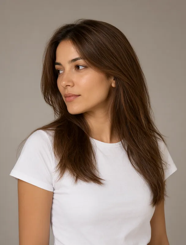 warm olive beige skin by qwen image 2.1