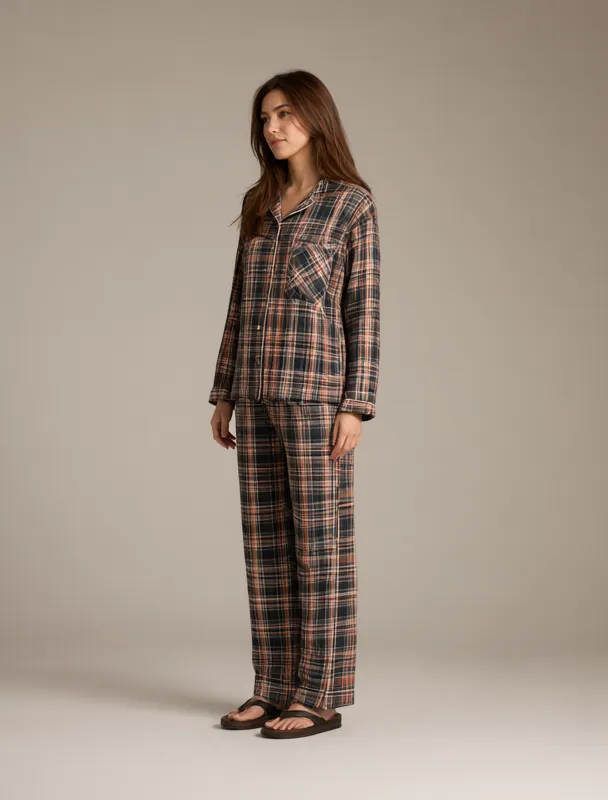 flannel pajama set by qwen image 2.1