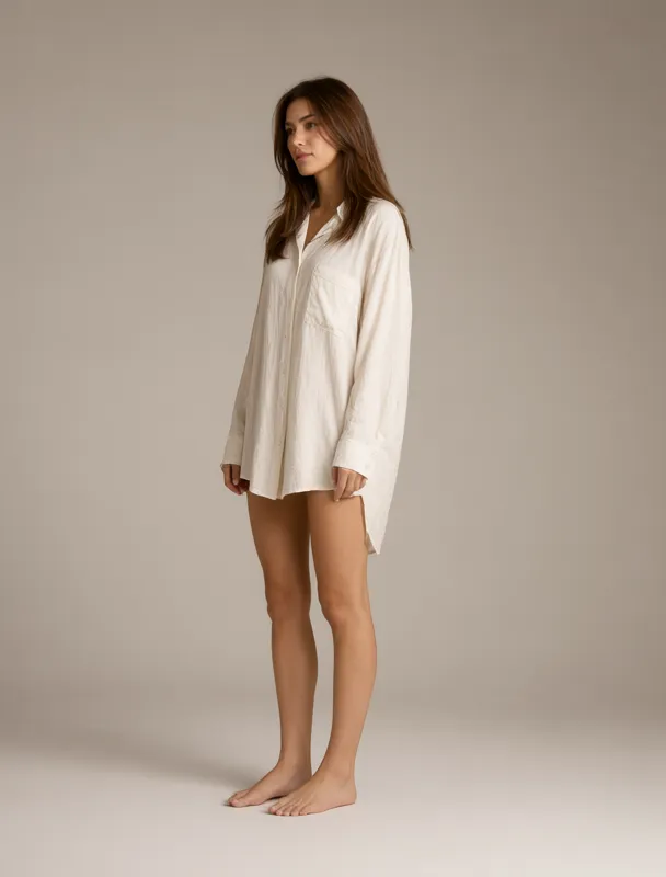 oversized sleep shirt by qwen image 2.1