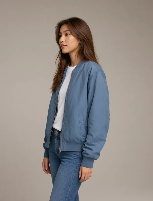 bomber jacket by qwen image 2.1