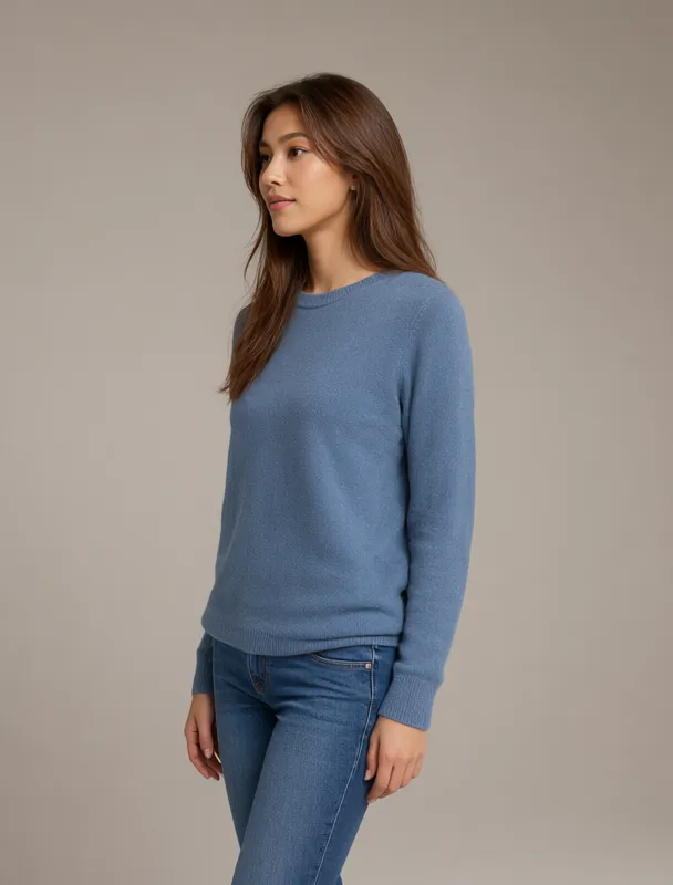 crew neck sweater by qwen image 2.1