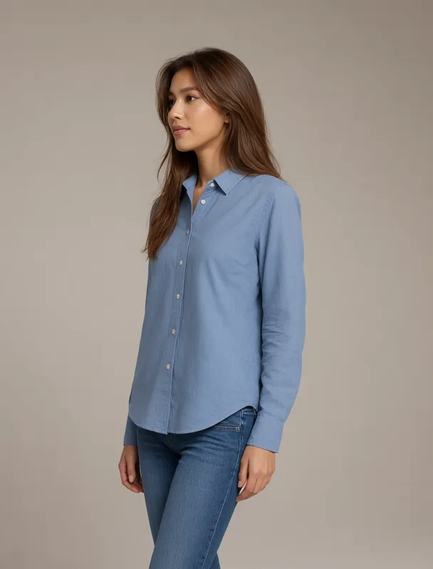 oxford shirt by qwen image 2.1