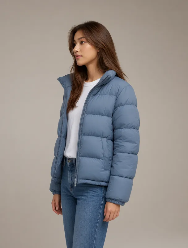 puffer jacket by qwen image 2.1