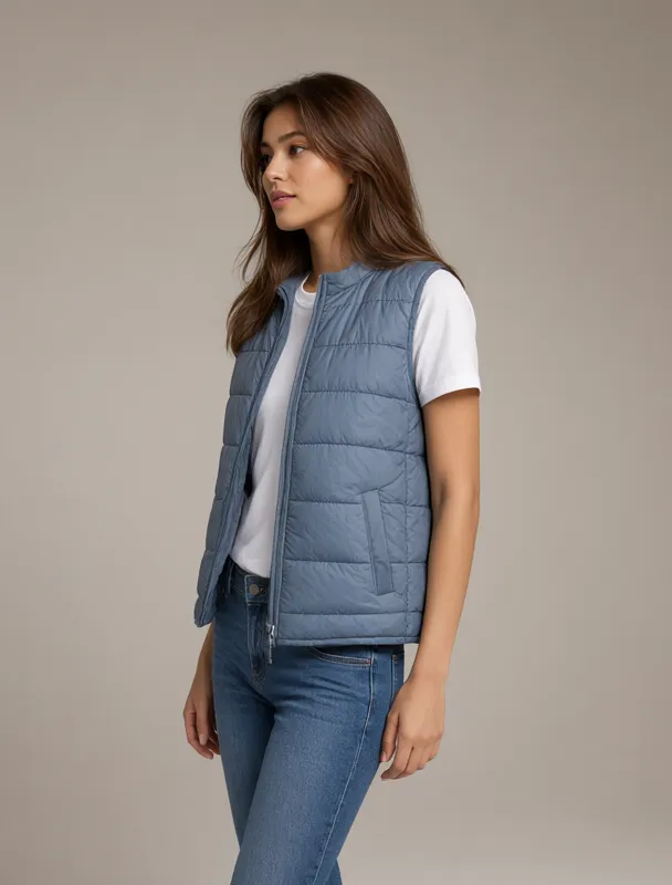 quilted vest by qwen image 2.1