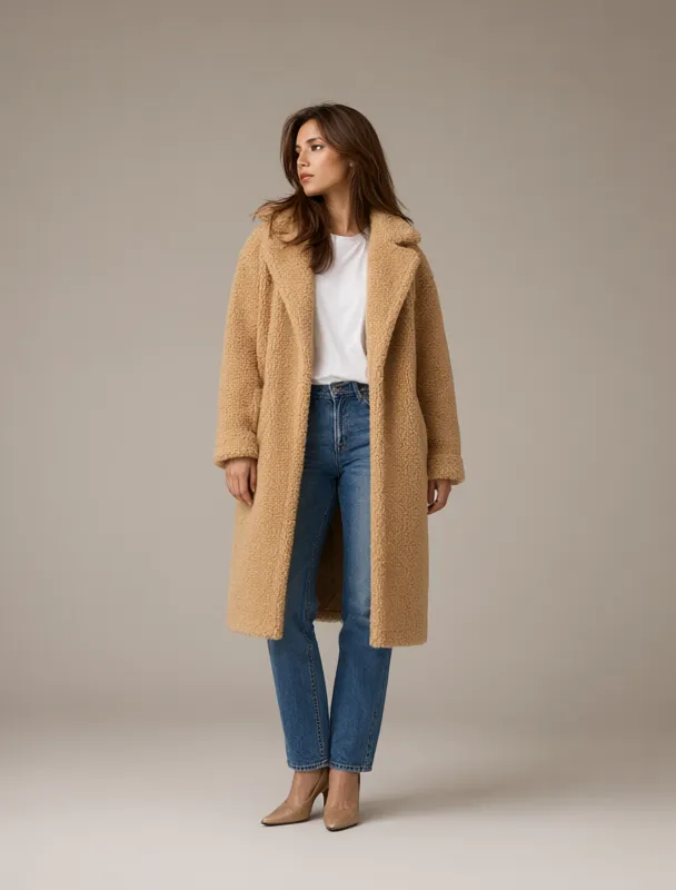 teddy coat by qwen image 2.1