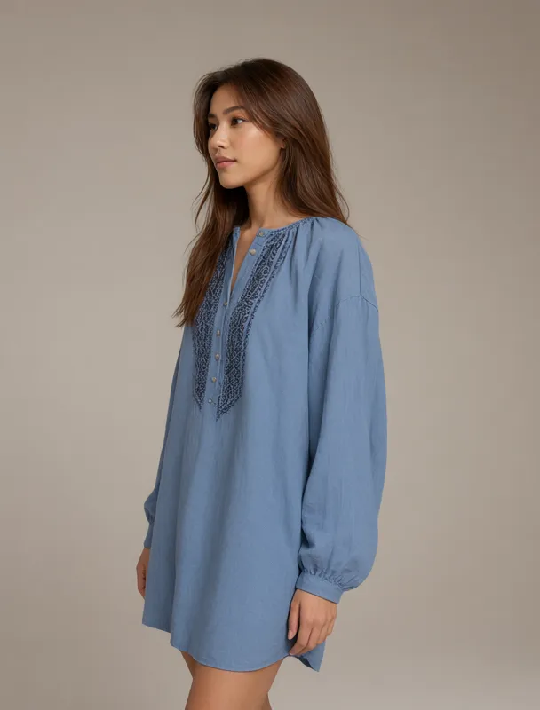 vyshyvanka embroidered blouse by qwen image 2.1