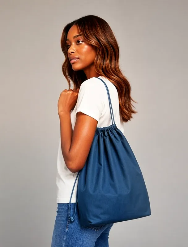 drawstring bag by moss image sft