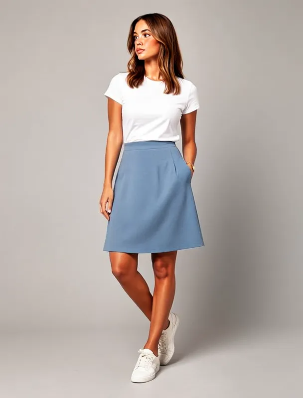 a line skirt by moss image sft