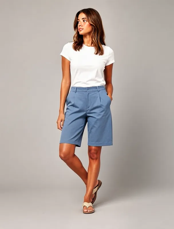 bermuda shorts by moss image sft
