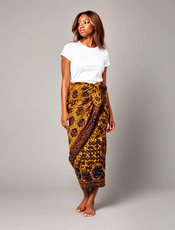 liputa wax print wrapper skirt by moss image sft