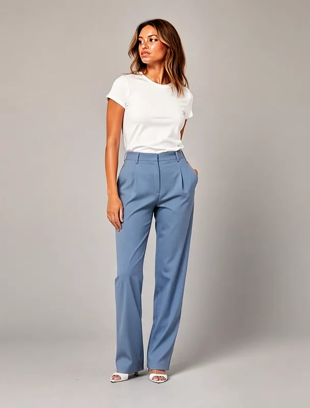 pleated trousers by moss image sft