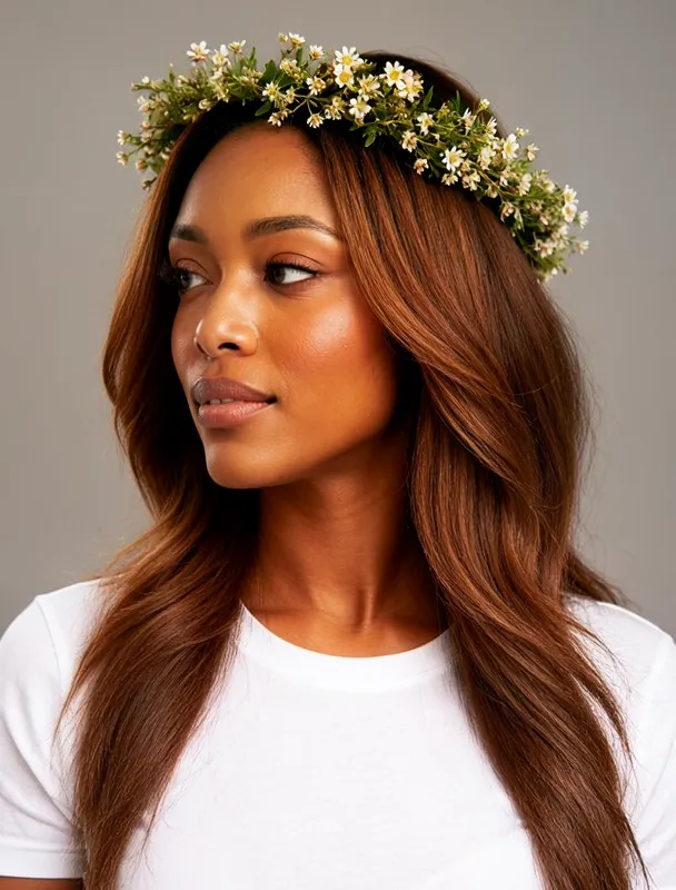 midsummer flower crown by moss image sft