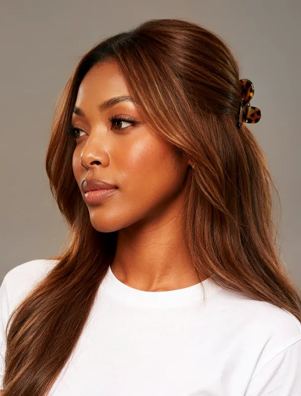 tortoiseshell claw clip by moss image sft