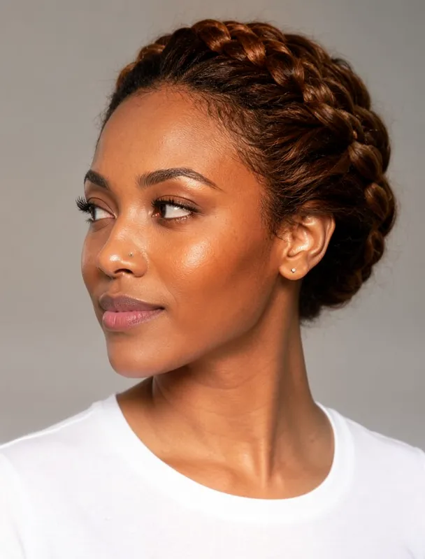 braided greek goddess updo by moss image sft