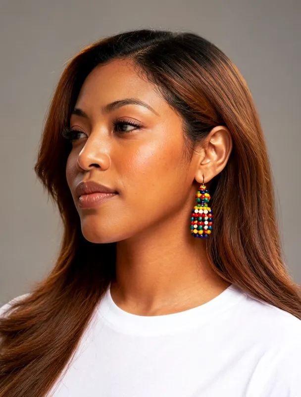 wixarika beaded earrings by moss image sft