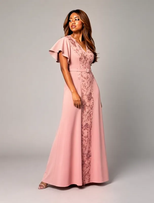 butterfly sleeve terno gown by moss image sft