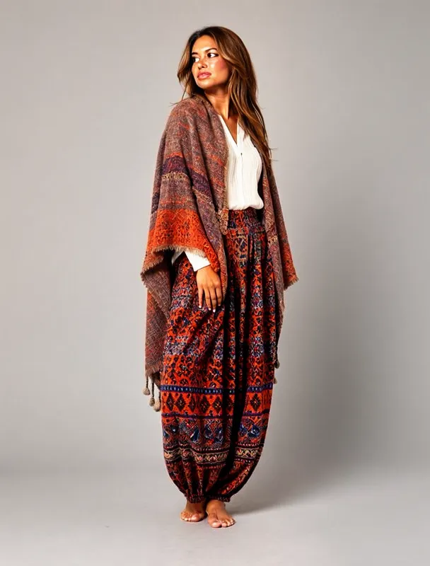 gaucha bombachas with poncho by moss image sft