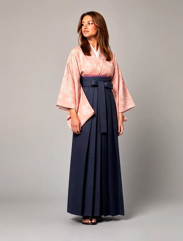 hakama over kimono by moss image sft