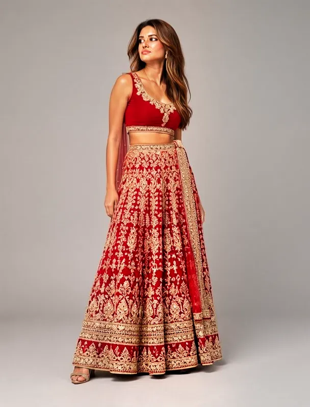 lehenga choli by moss image sft
