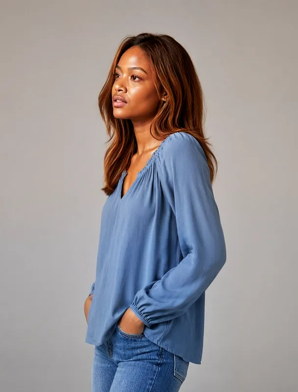 peasant blouse by moss image sft