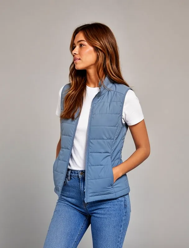 quilted vest by moss image sft
