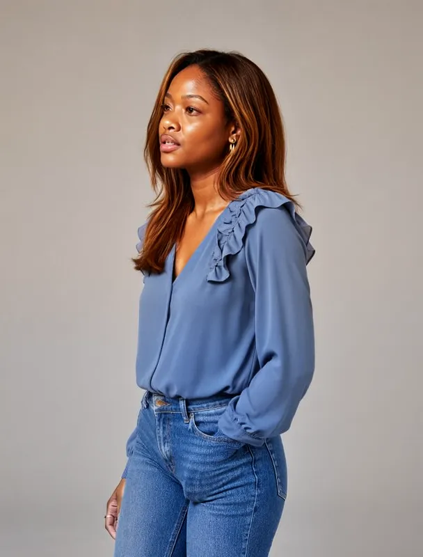 ruffled blouse by moss image sft